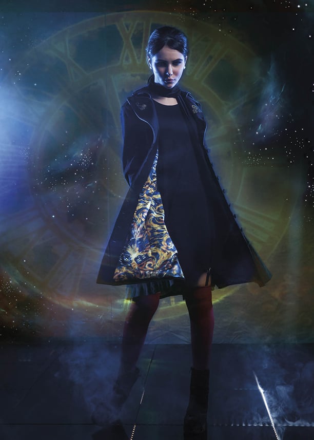 TARDIS Coat ($67, originally $90)