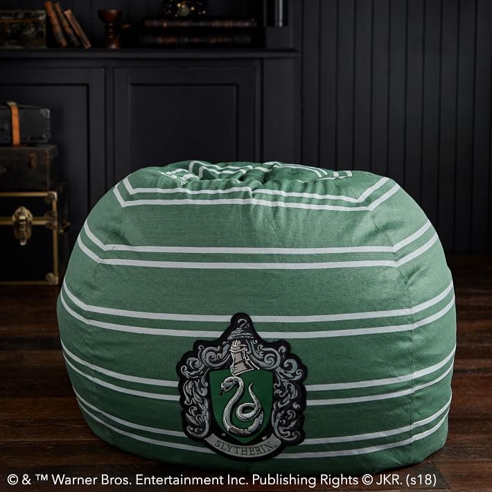 Slytherin Green Beanbag