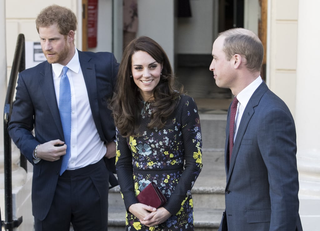 Prince Harry, Kate Middleton, Prince William in London 2017