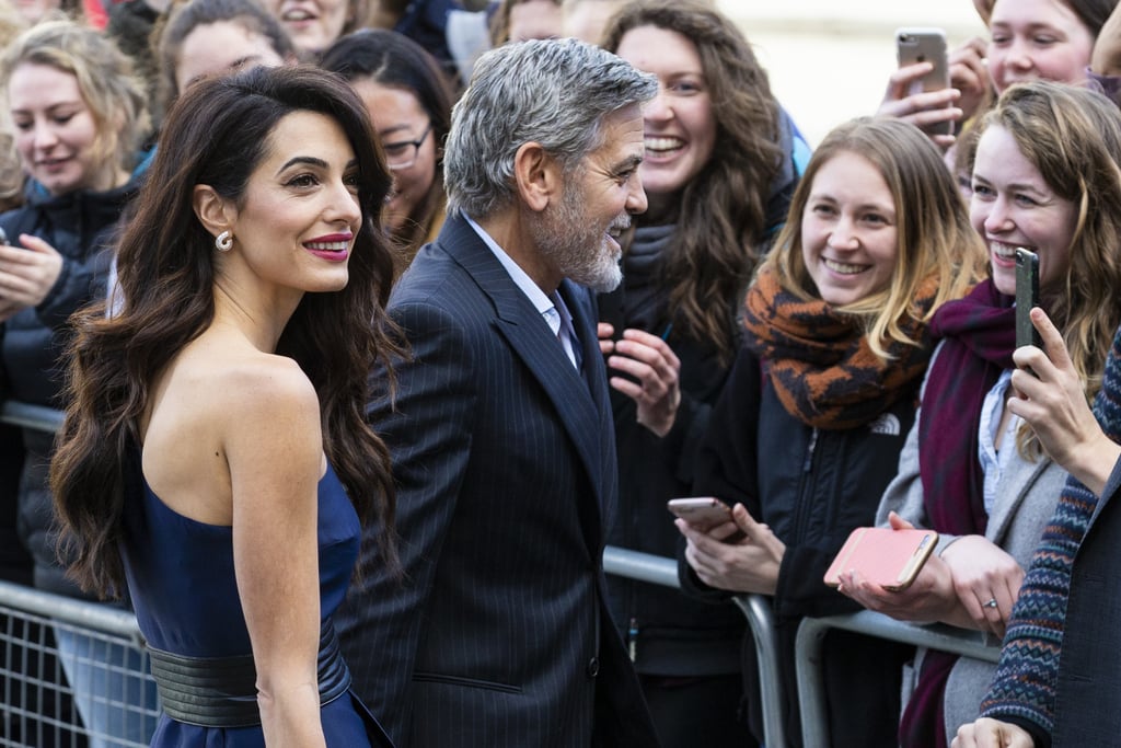 George and Amal Clooney at Postcode Lottery Charity 2019