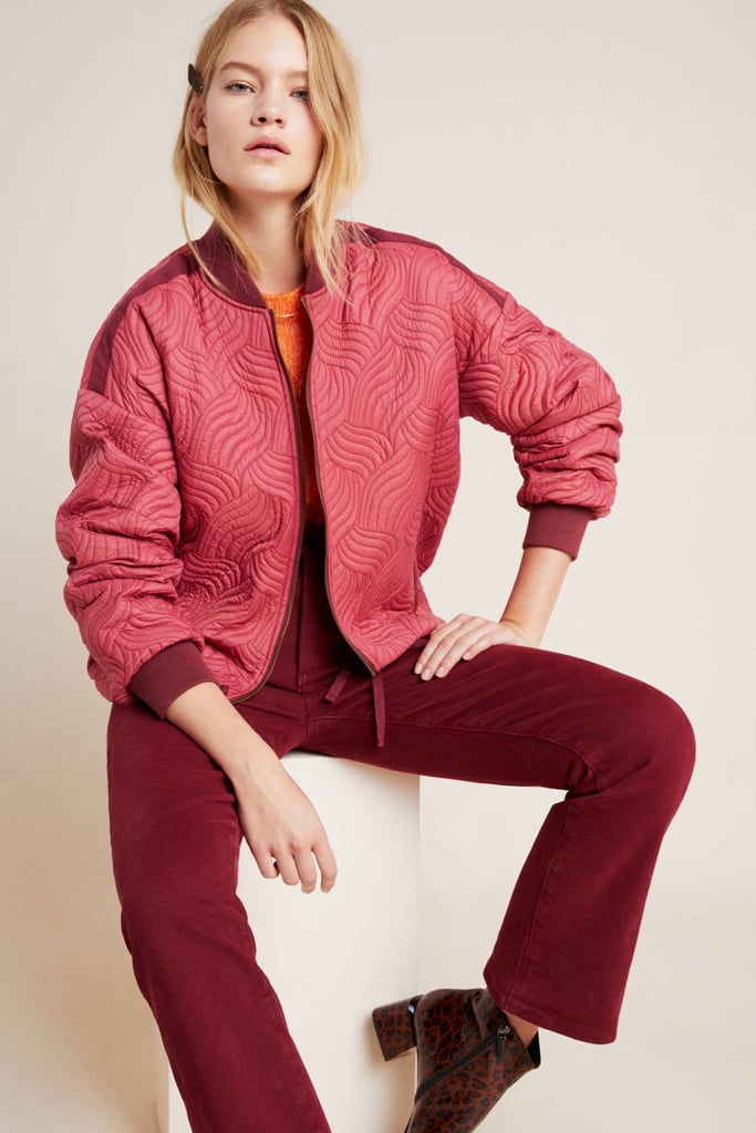 Vicenta Quilted Bomber Jacket
