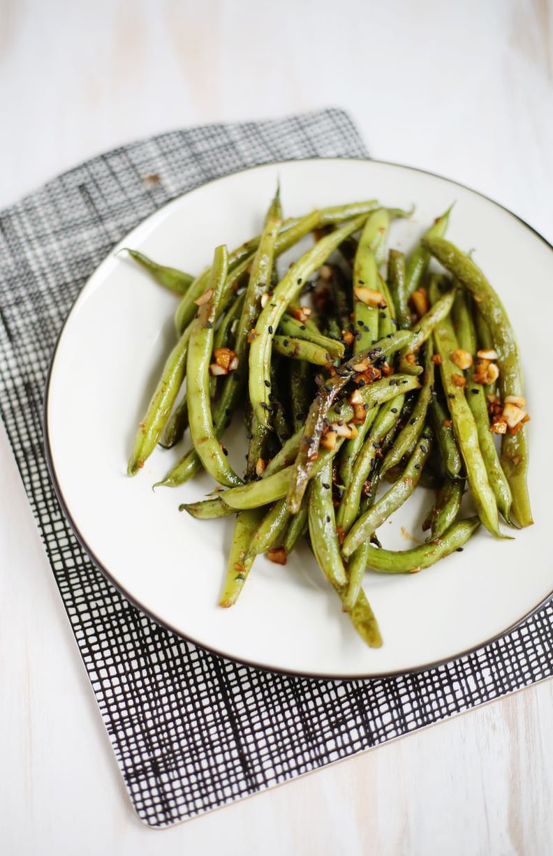 Garlic-Miso Green Beans