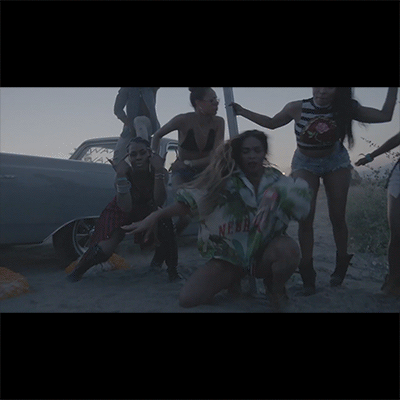 Beyonce and Nicki Minaj "Feeling Myself" Pictures