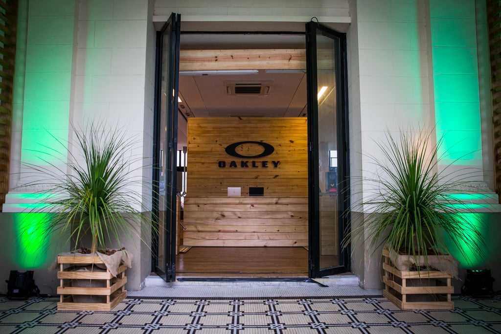 For Oakley athletes and their guests, the Safe House is primarily a place to relax and unwind. Two years of planning went into the house, and there's no detail that went overlooked; there's indoor and outdoor lounge areas, a TV viewing room, and a full-service restaurant for guests to enjoy.