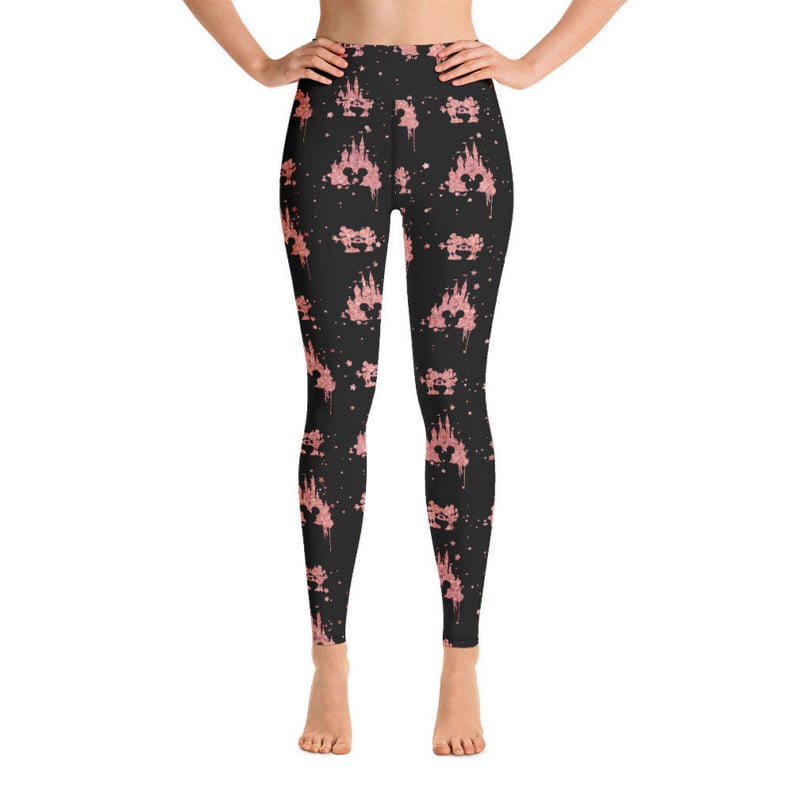 All The magic  Disney Parks Inspired Pocket Leggings for Fitness