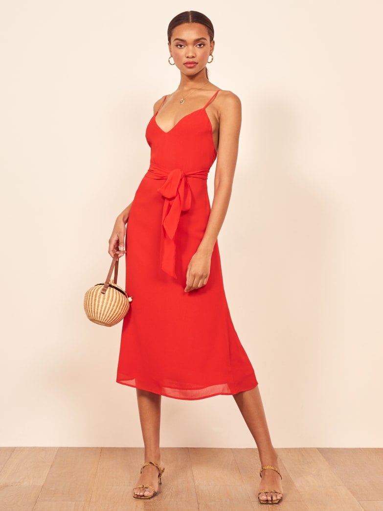 bridesmaid dresses reformation Outfits You Can Wear To More Than Just Your Friend's Wedding Bridesmaids in floral Reformation dresses