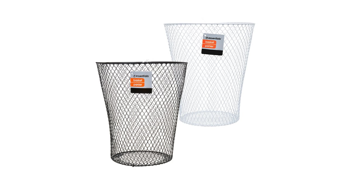 Essentials Wire Wastebasket (1 each) Best Things at the Dollar Store