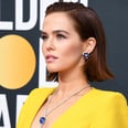 Zoey Deutch Managed to Find the Heart of the Ocean and Wear It to the Golden Globes