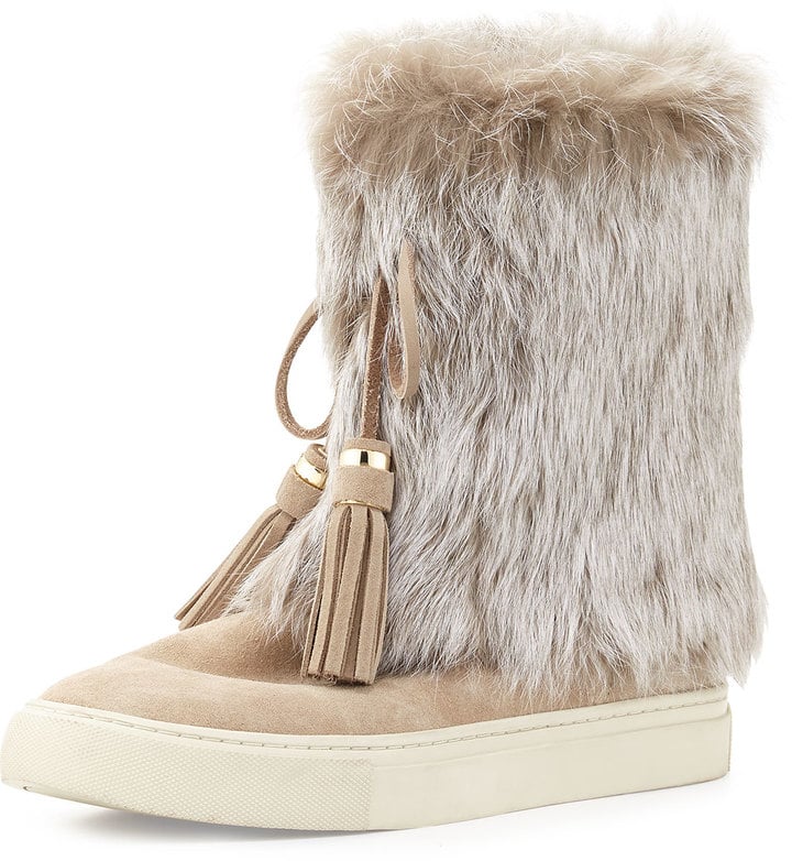 tory burch fur shoes