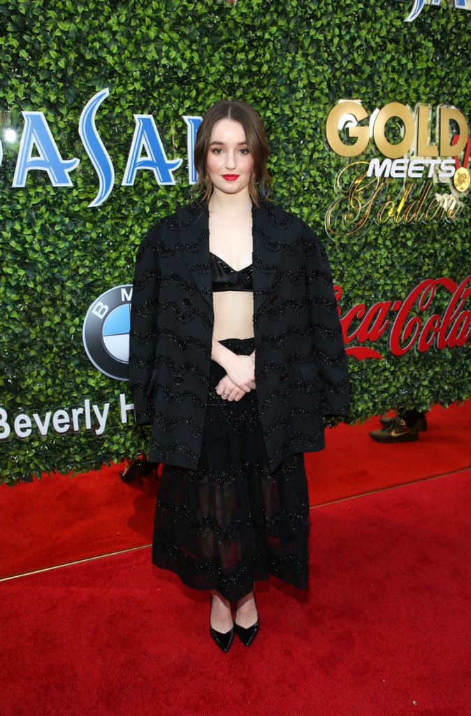 Kaitlyn Dever at the 2020 Gold Meets Golden Party in LA