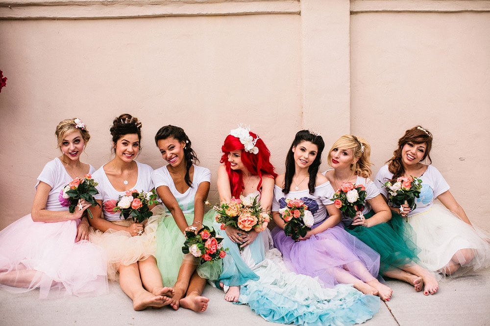 Hipster Little Mermaid Wedding