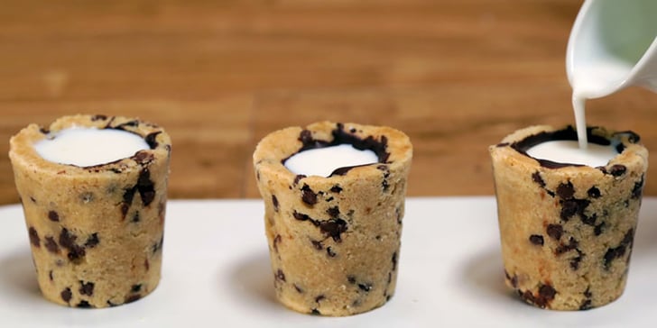 How to Make Edible Milk-and-Cookies Shot Glasses