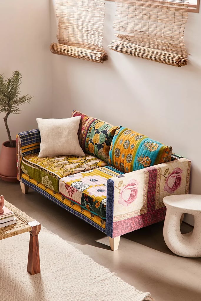 A Love Seat: Urban Renewal One-Of-A-Kind Kantha Love Seat