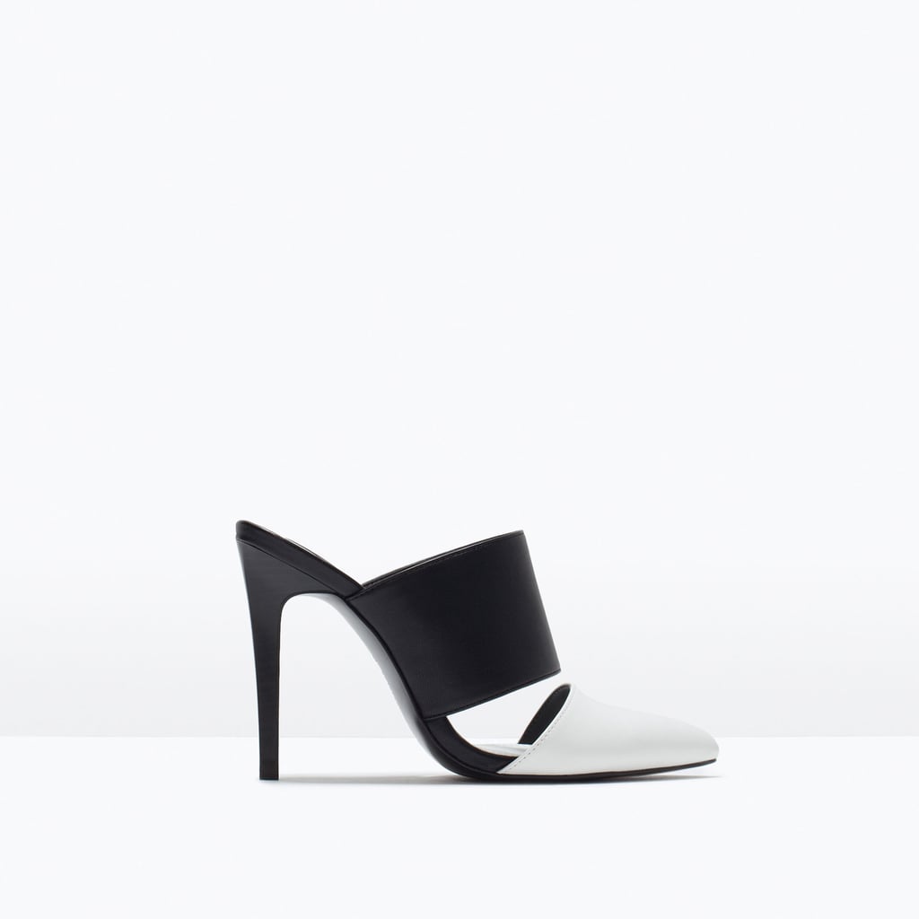Zara High-Heeled Slingbacks ($50)