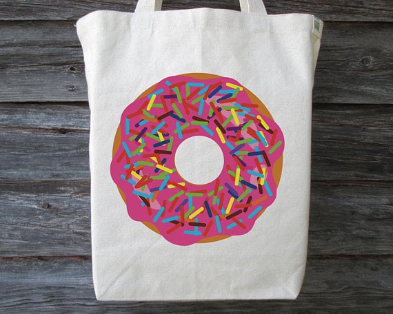 Donut Tote Bag