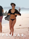 Nina Dobrev's Bikini-Clad Beach Outing