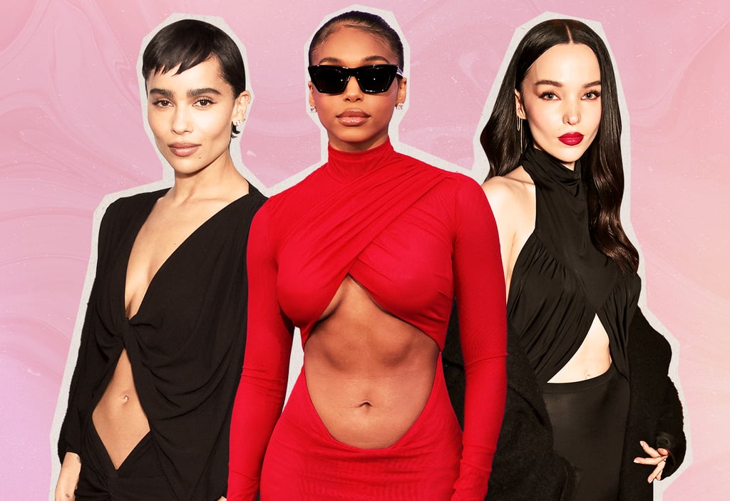 Celebrities Wearing the Ab-Window Cutout Trend