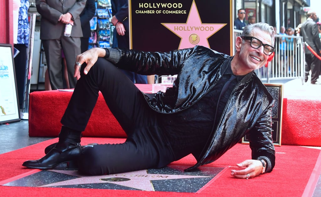 Jeff Goldblum and Family at Hollywood Walk of Fame Ceremony