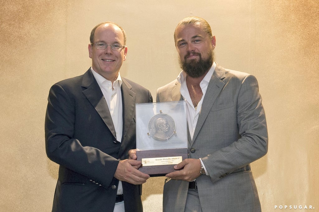 Leonardo DiCaprio Receives Monaco Medal of Mediation 2015