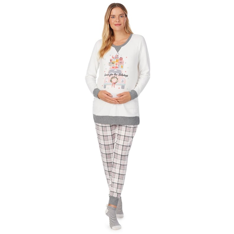 Women's Cuddl Duds® Pajama Top, Pajama Pants & Socks Set