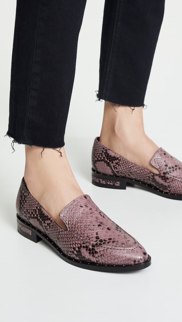 freda salvador almond toe loafer