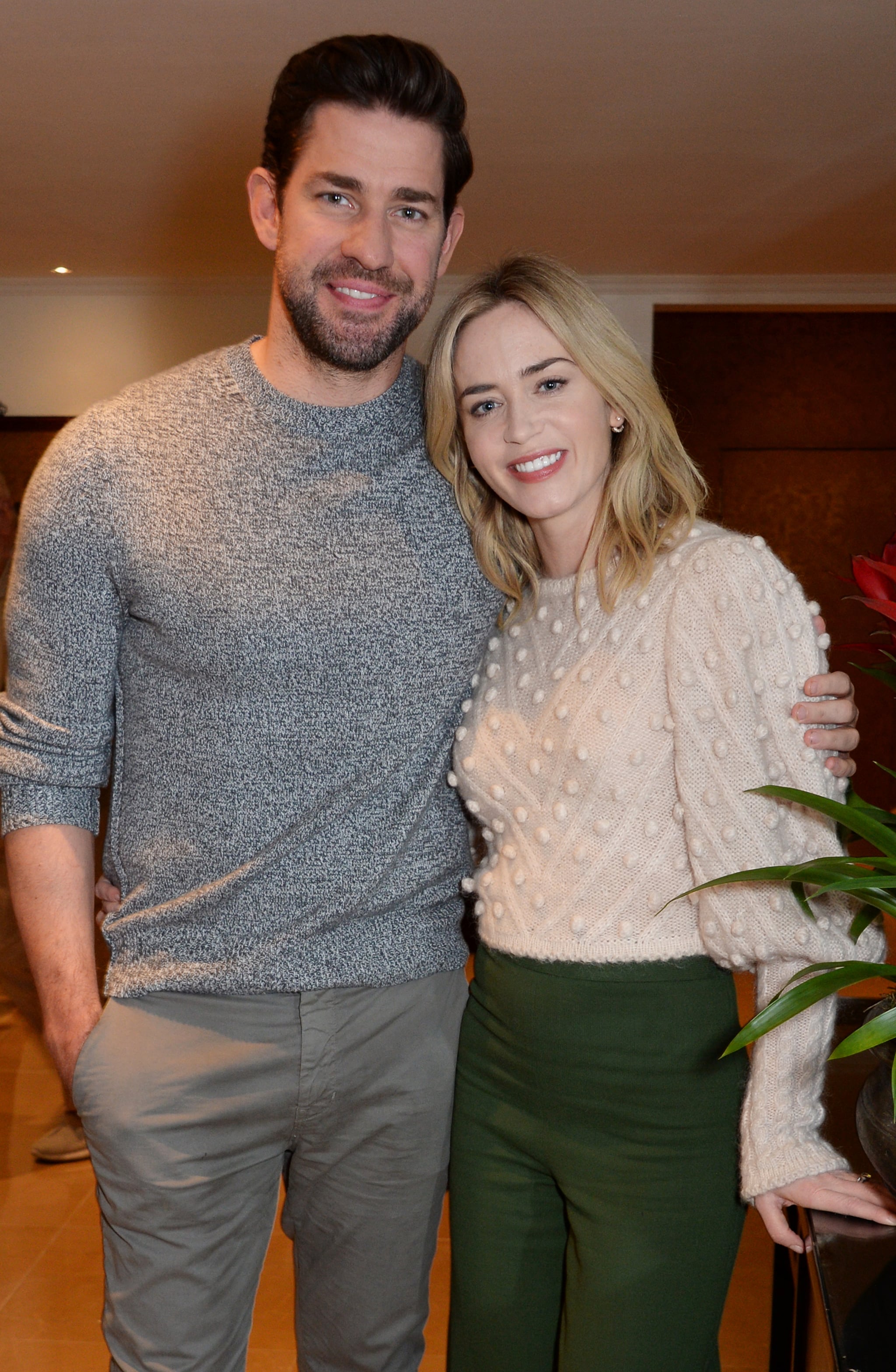 Emily Blunt And John Krasinski At A Quiet Place Screening Popsugar Celebrity Australia