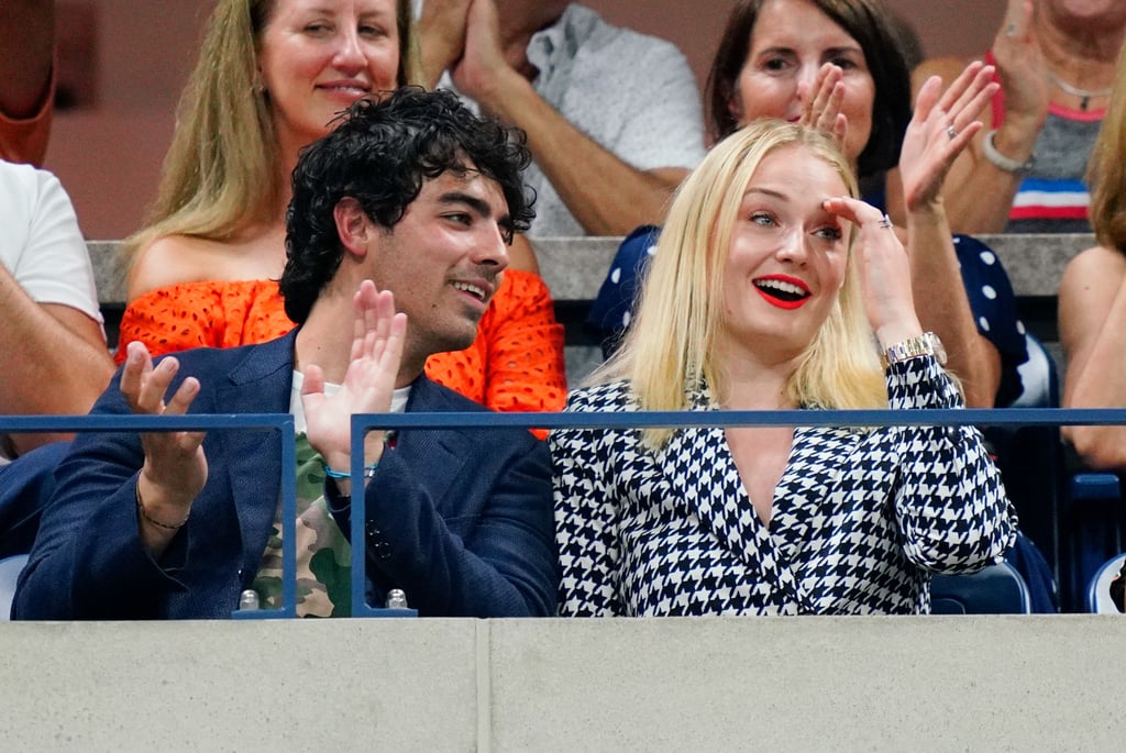 Sophie Turner and Joe Jonas at the US Open September 2018