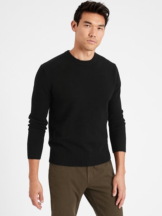 Banana Republic Heritage Recycled Cashmere Crew-Neck Sweater | Best ...