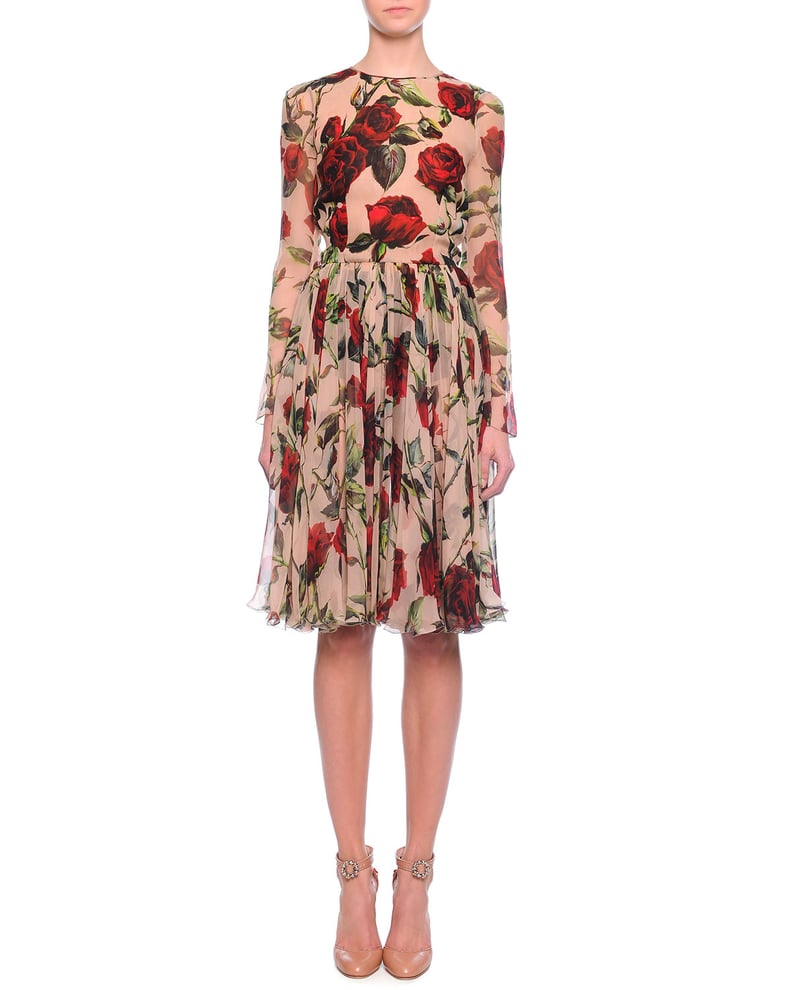 Stars Wearing Dolce & Gabbana Floral Dresses | POPSUGAR Fashion