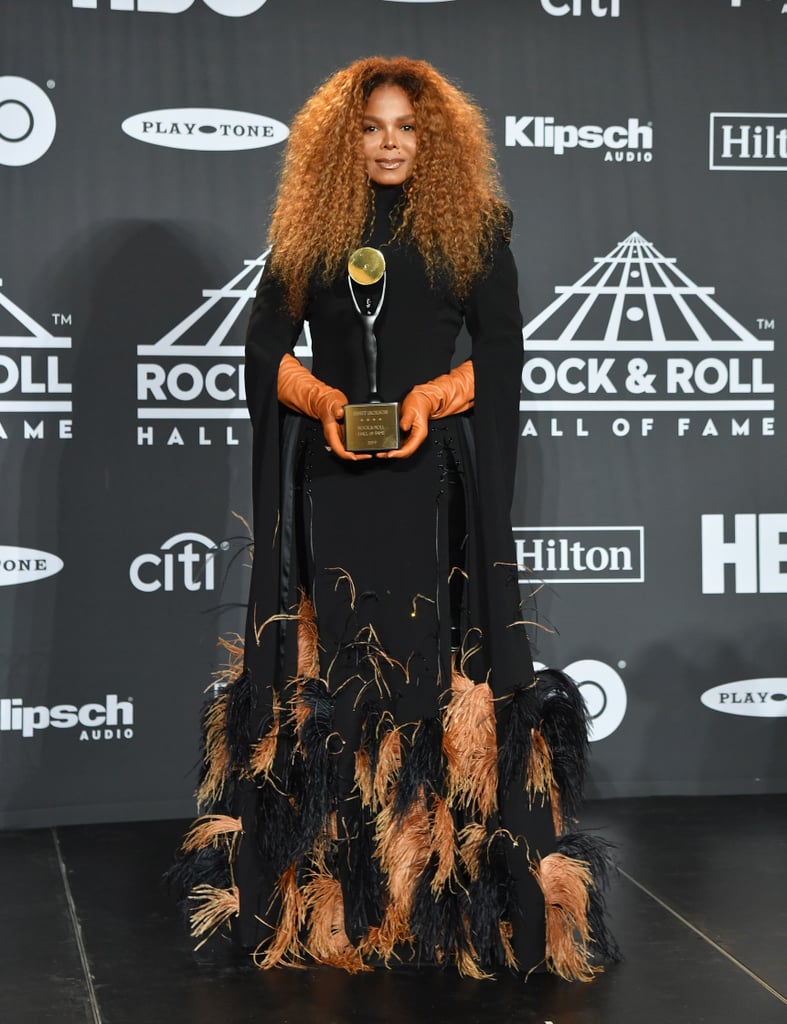 Janet Jackson at Rock and Roll Hall of Fame Ceremony 2019