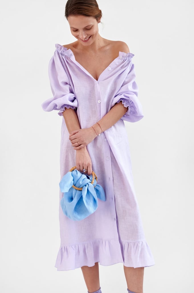 Sleeper Loungewear Dress in Lavender