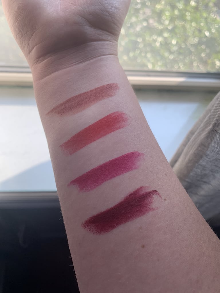 Swatches of Lauren Conrad Beauty's The Lipstick