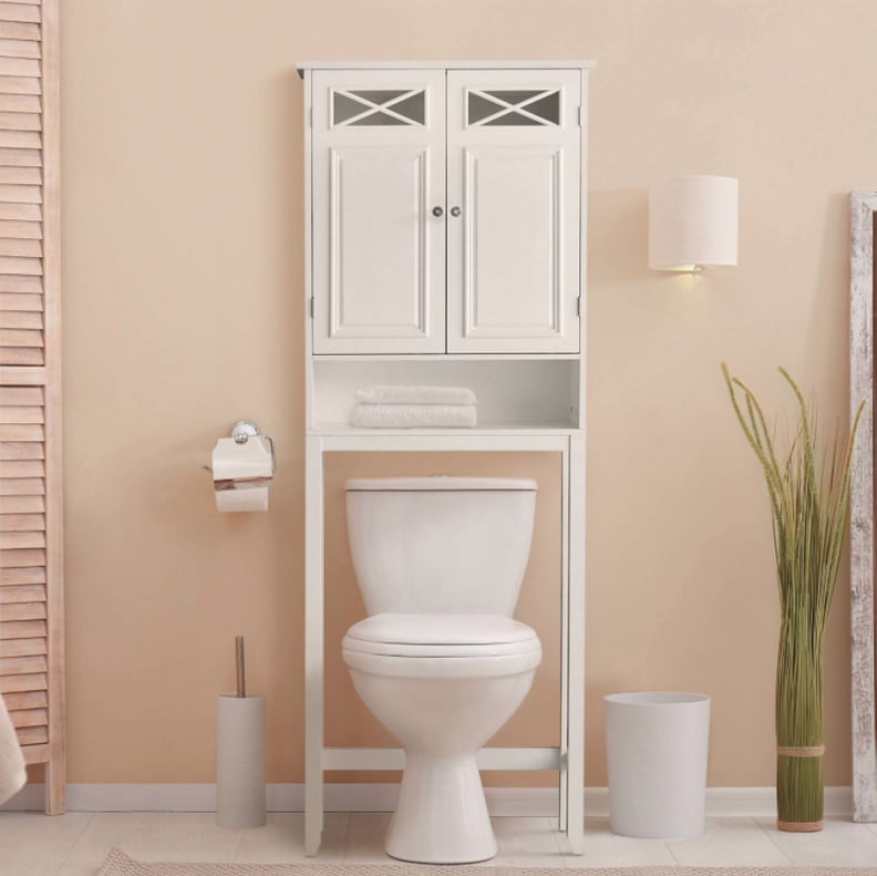 Elegant Home Fashions Dawson Over The Toilet Storage, Grey