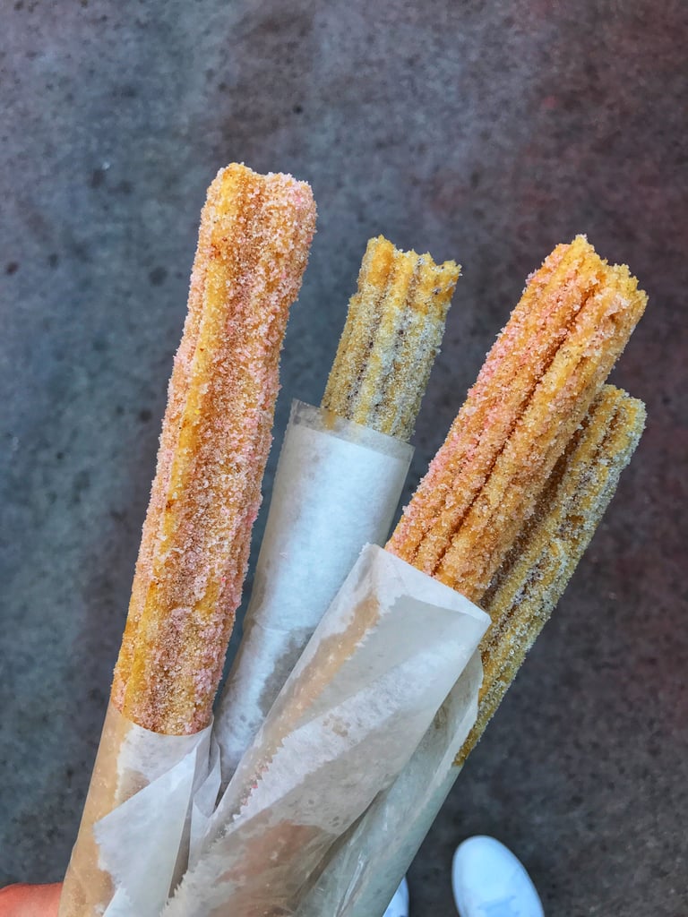 Gang's all here — Grape Soda and Watermelon are the BFFs of churro land.