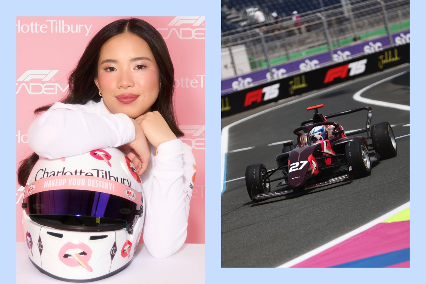 F1 Academy Driver Chloe Chong