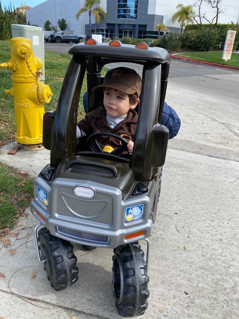 Boy Gets Mini Truck From Thoughtful UPS Employees