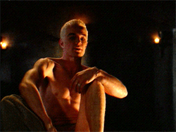 When He Isn't Afraid to Bare It All