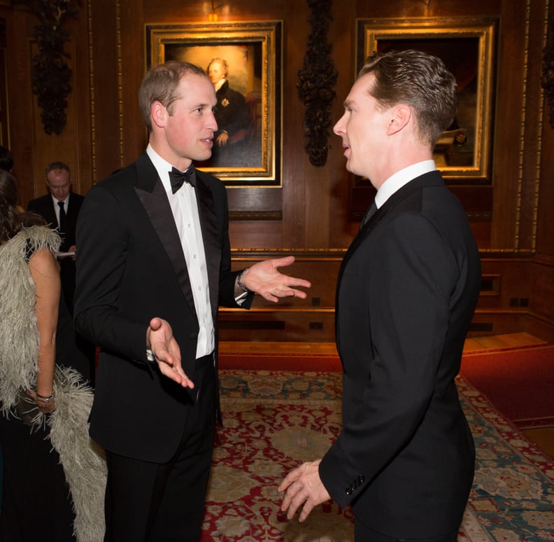 William and Benedict Cumberbatch