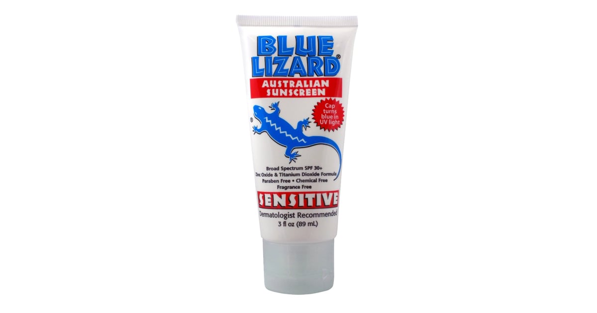 blue lizard zinc oxide sunscreen