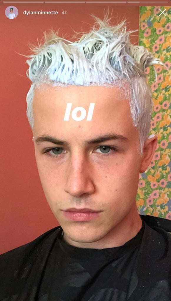 Dylan Minnette's Bleached Hair