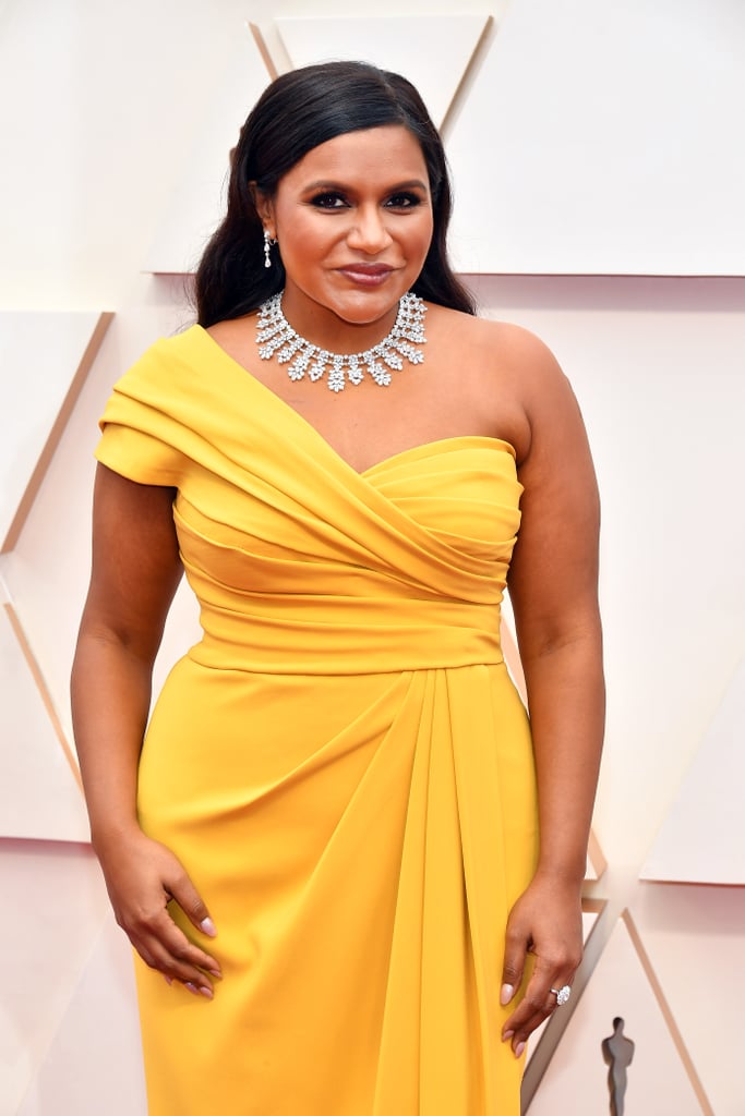 Mindy Kaling's 2020 Oscars Necklace Came With Security
