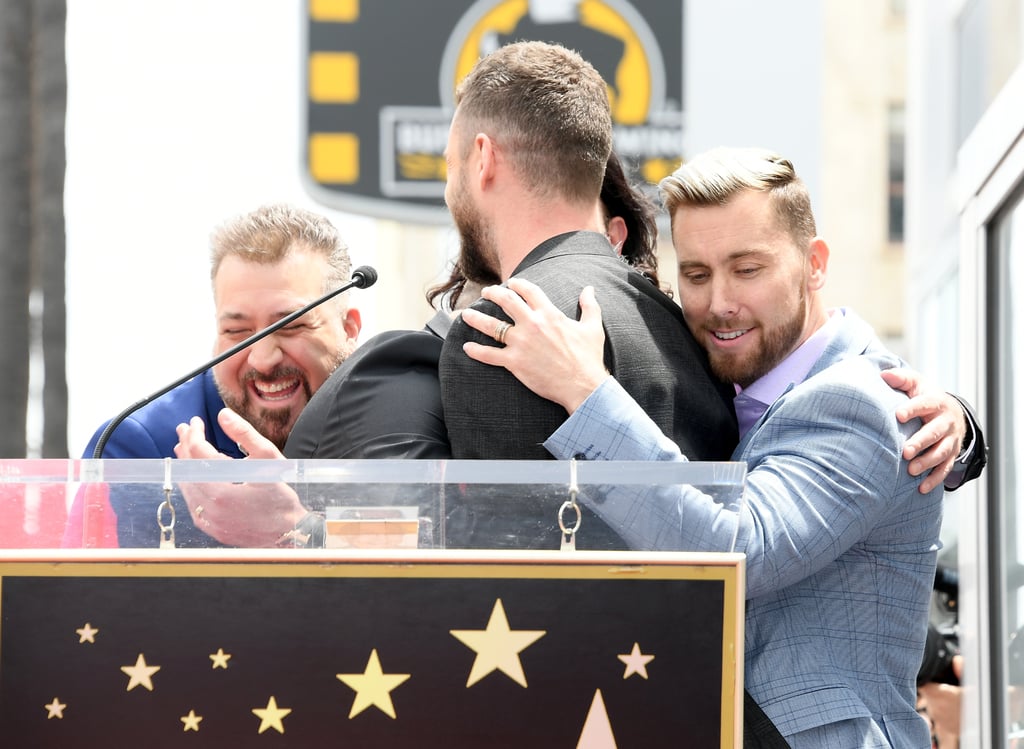 NSYNC Reunion at Hollywood Walk of Fame Ceremony April 2018