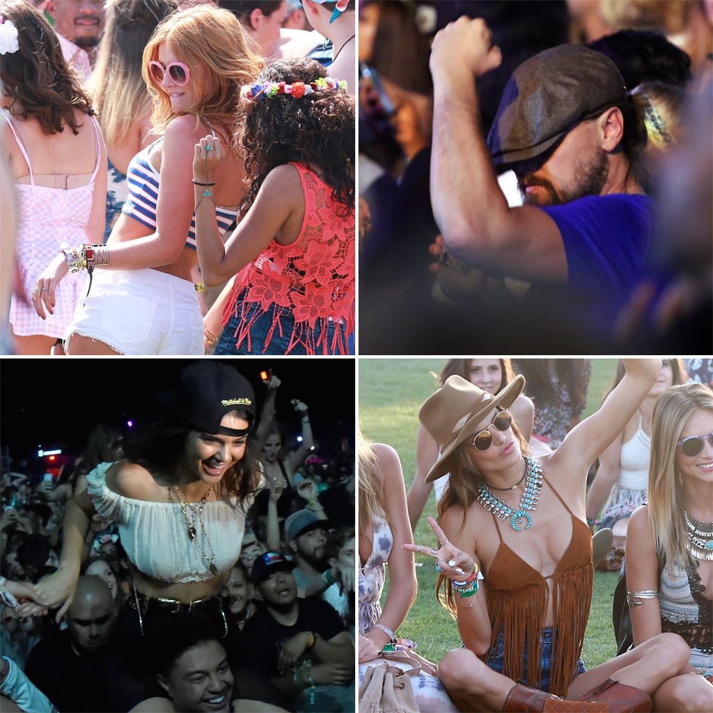 Celebrities Dancing at Coachella 2015 Pictures