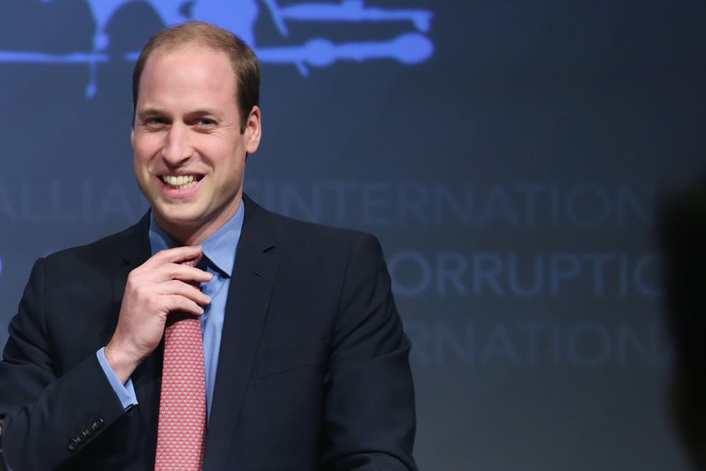 While Kate Middleton was in NYC, Prince William attended a Monday conference in Washington DC.
