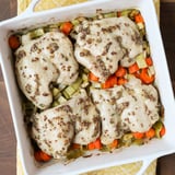 One-Pan Chicken Thighs With Carrots and Leeks