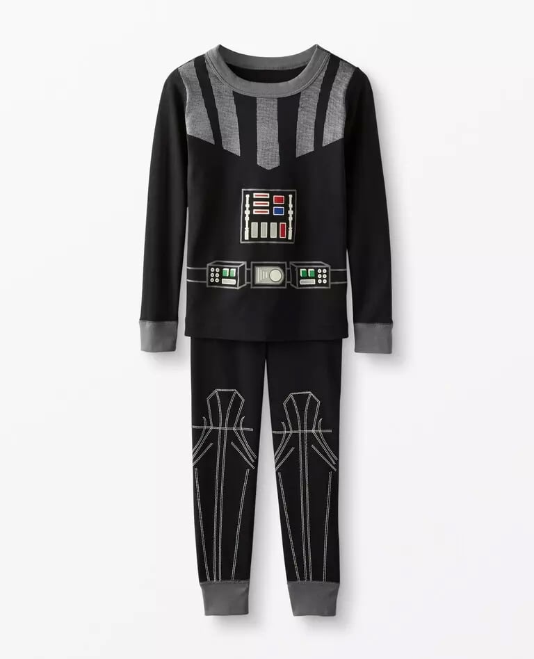 Star Wars™ Glow-In-The-Dark Long John Pajamas In Organic Cotton