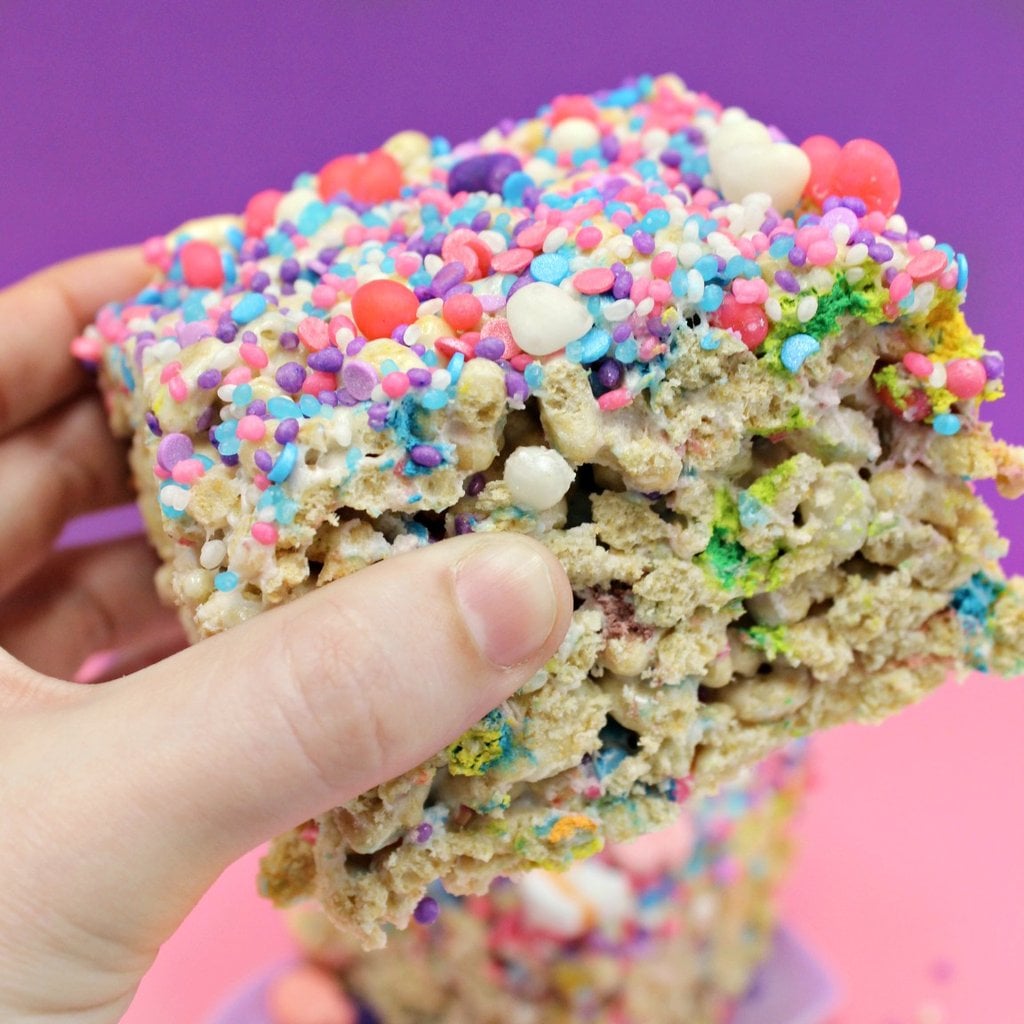 Unicorn Marshmallow Crispy Treats Unicorn Marshmallow Crispy Treats
