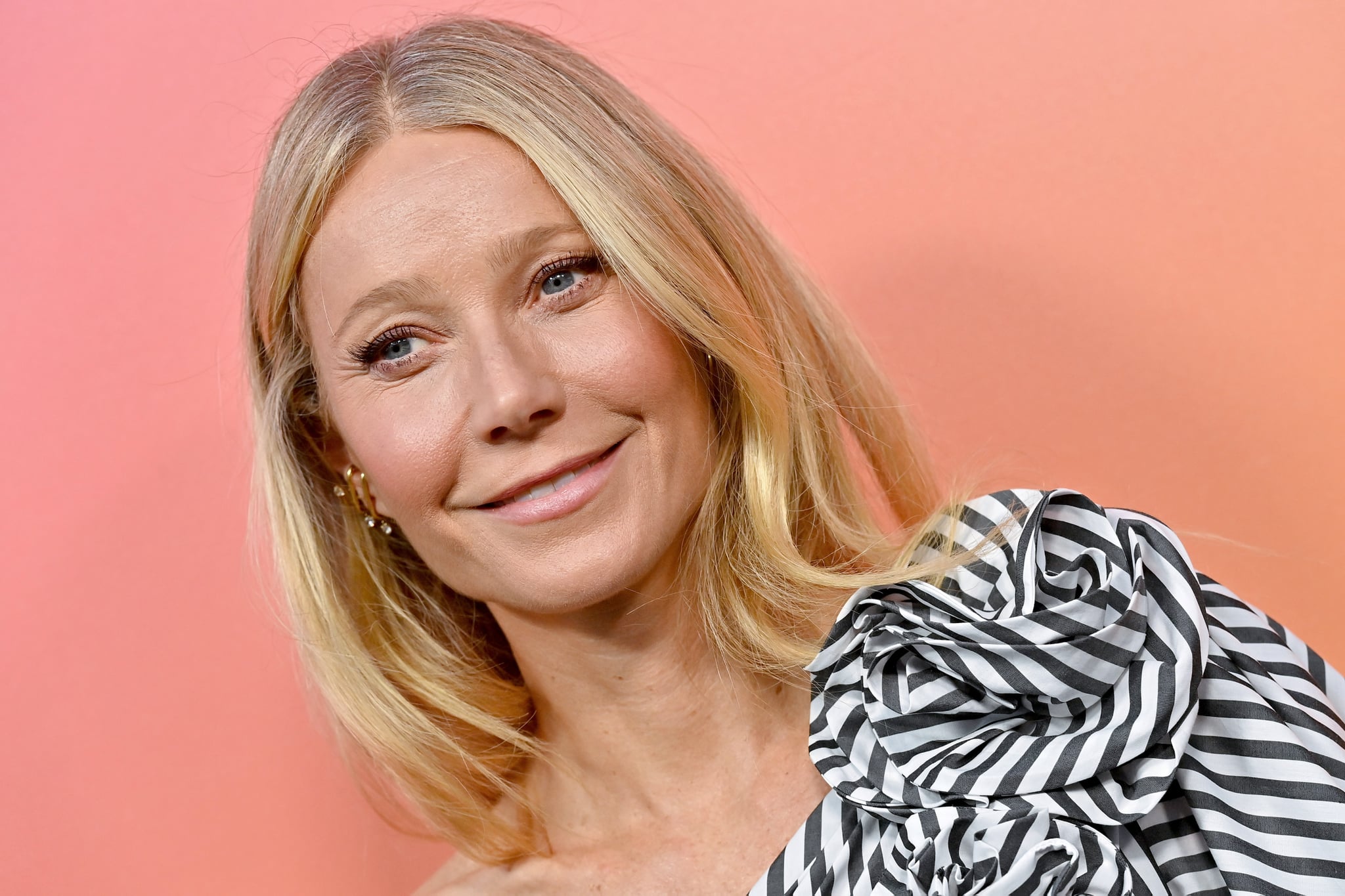 BEVERLY HILLS, CALIFORNIA - OCTOBER 25: Gwyneth Paltrow attends Veuve Clicquot Celebrates 250th Anniversary with Solaire Exhibition on October 25, 2022 in Beverly Hills, California. (Photo by Axelle/Bauer-Griffin/FilmMagic)