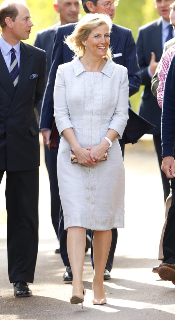 Sophie, Countess of Wessex, at Three Choirs Vineyards, 2014