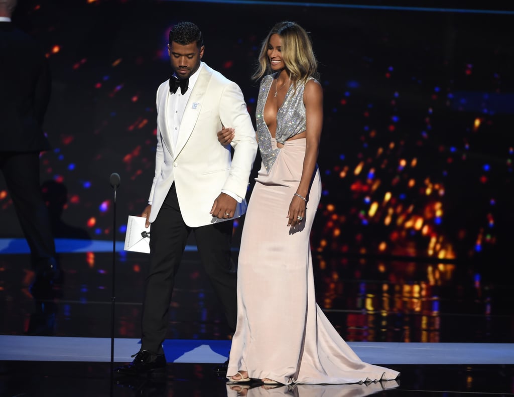 Ciara and Russell Wilson at the ESPYs 2016